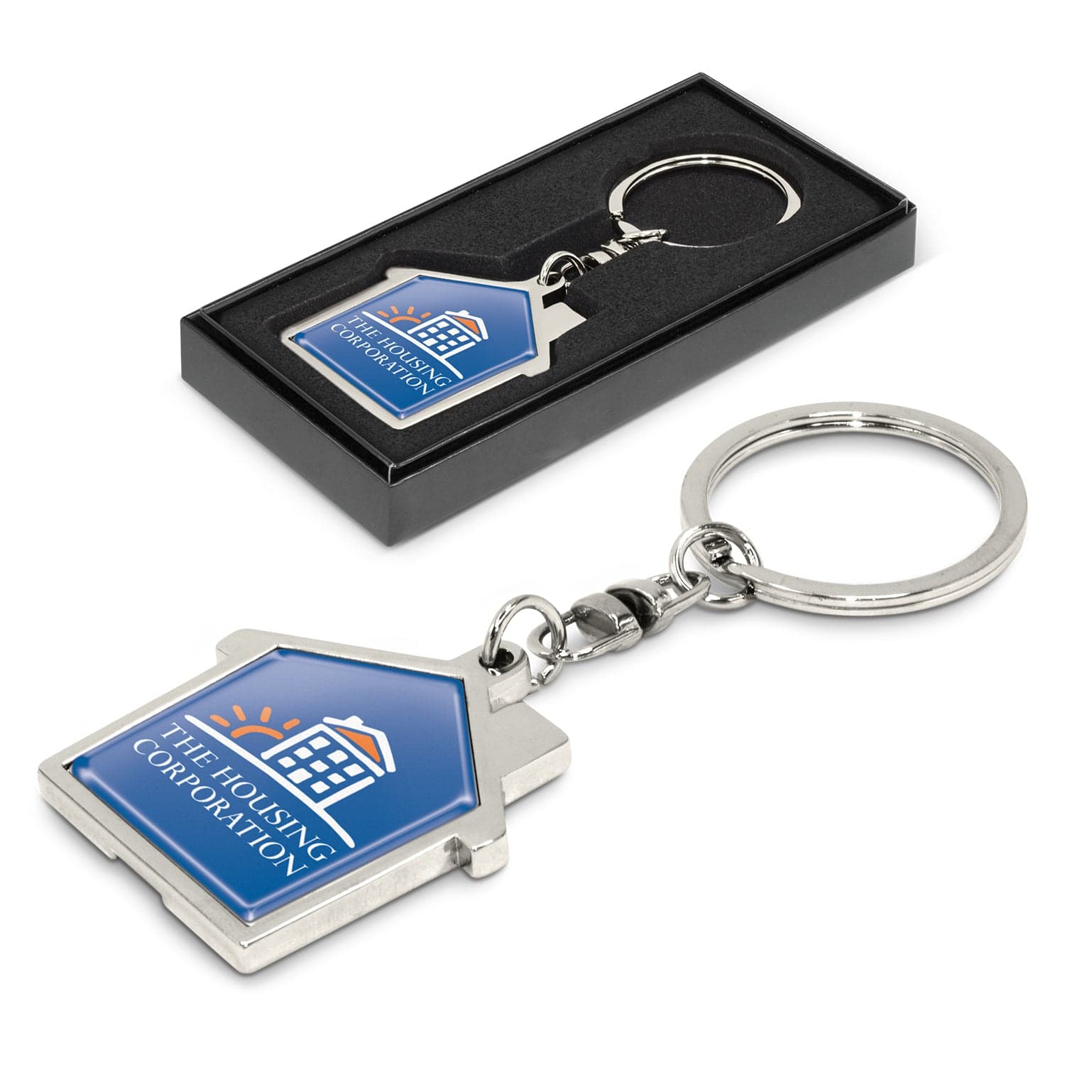 House Metal Key Ring - 100322-0