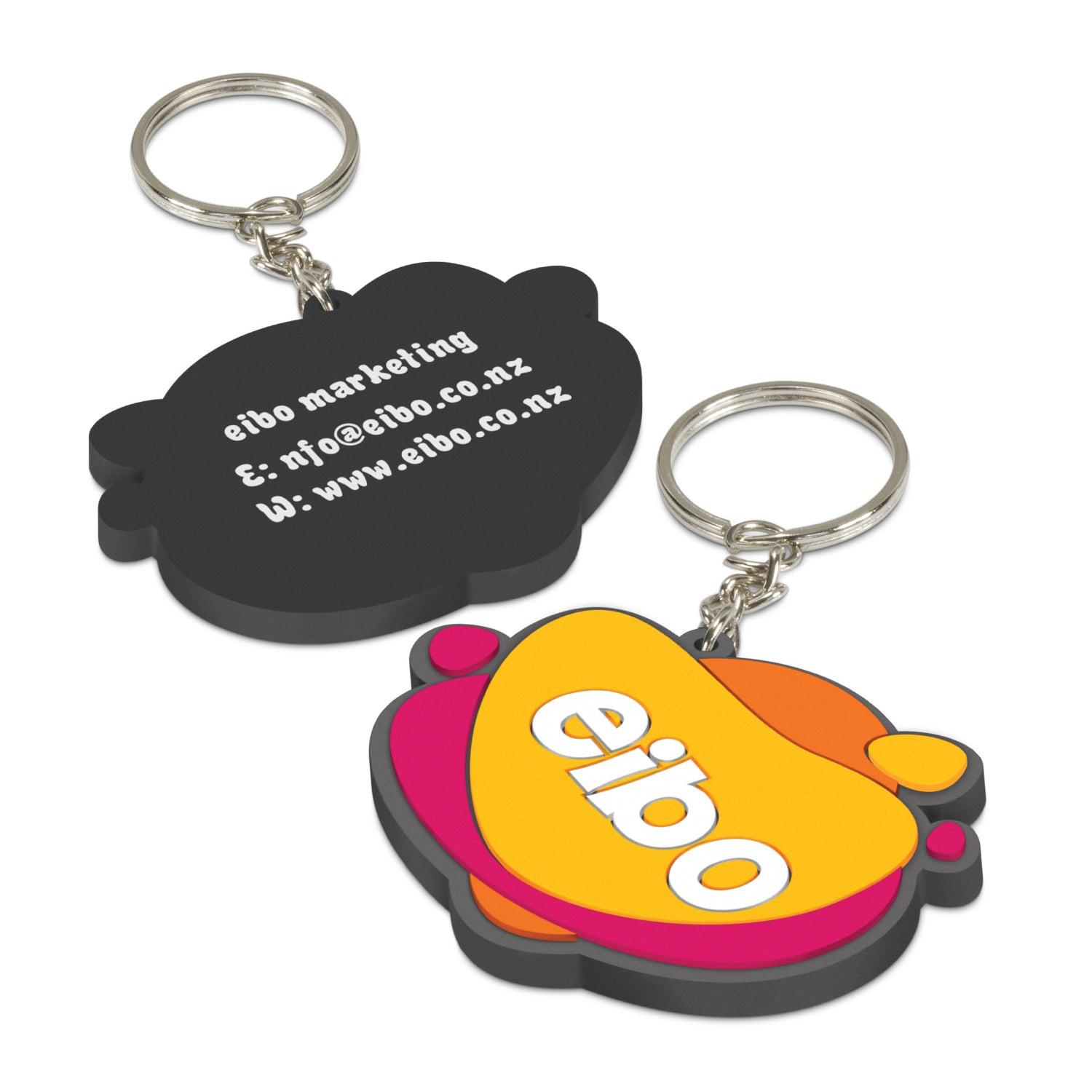 PVC Key Ring Small - One Side Moulded - 107109-0