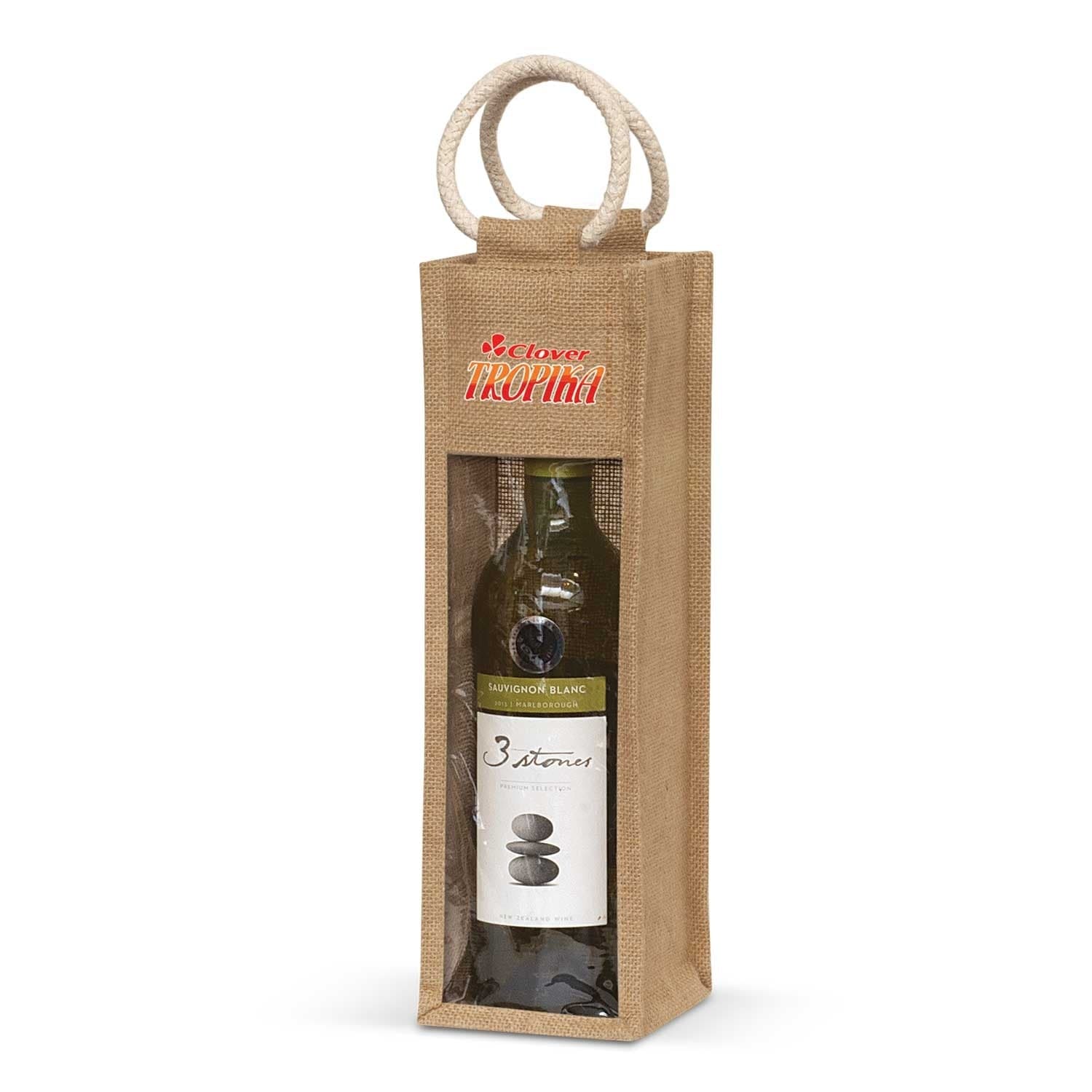 Serena Jute Wine Carrier - 108039-0