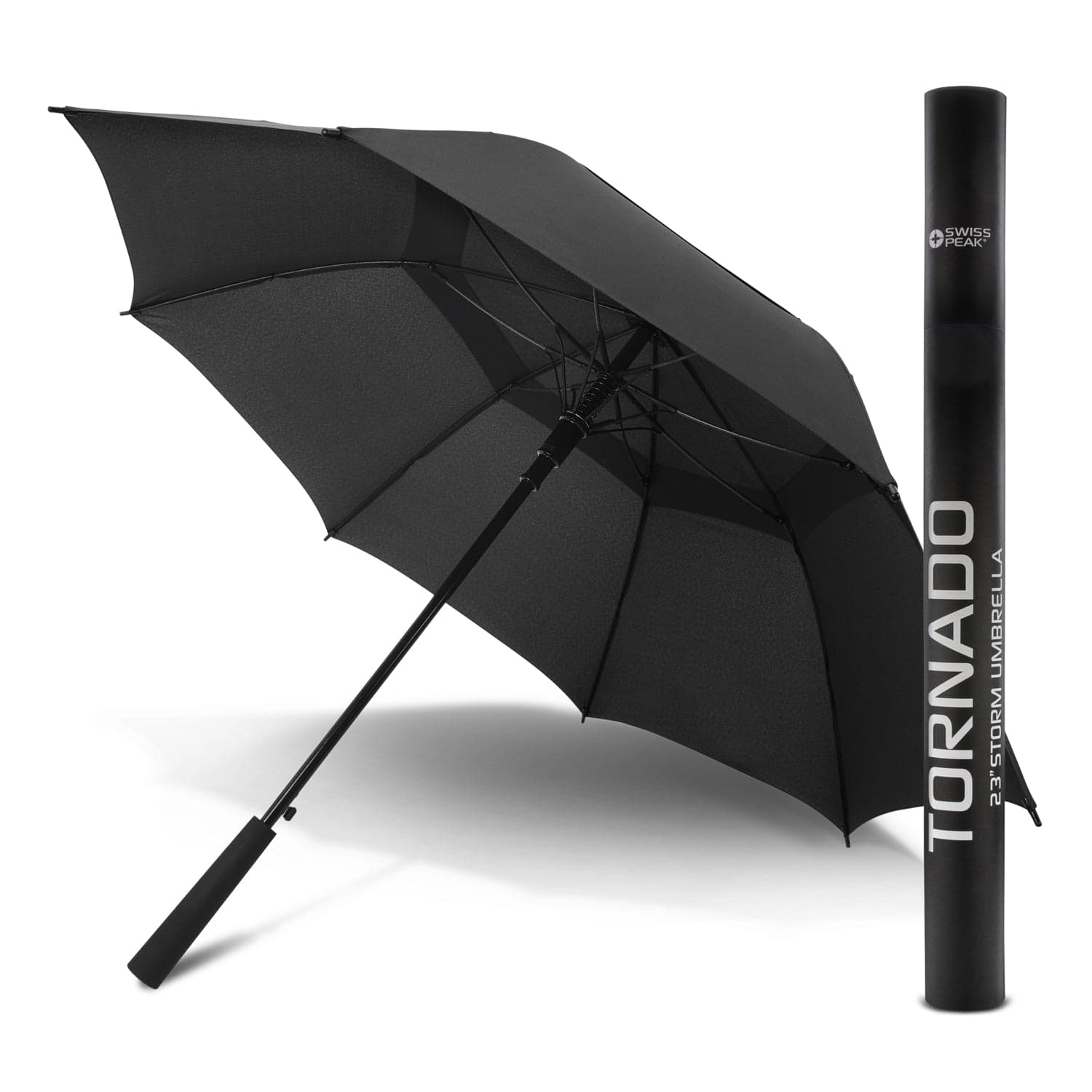 Swiss Peak Tornado 58cm Umbrella - 110011-0