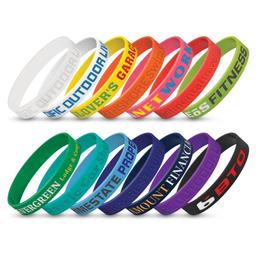 Silicone Wrist Band - Debossed - 112805-0