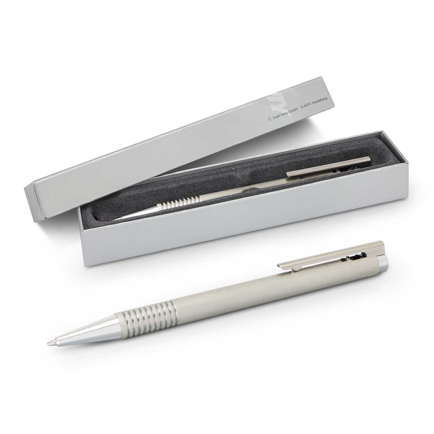 Lamy Logo Pen - Brushed Steel - 113795-0