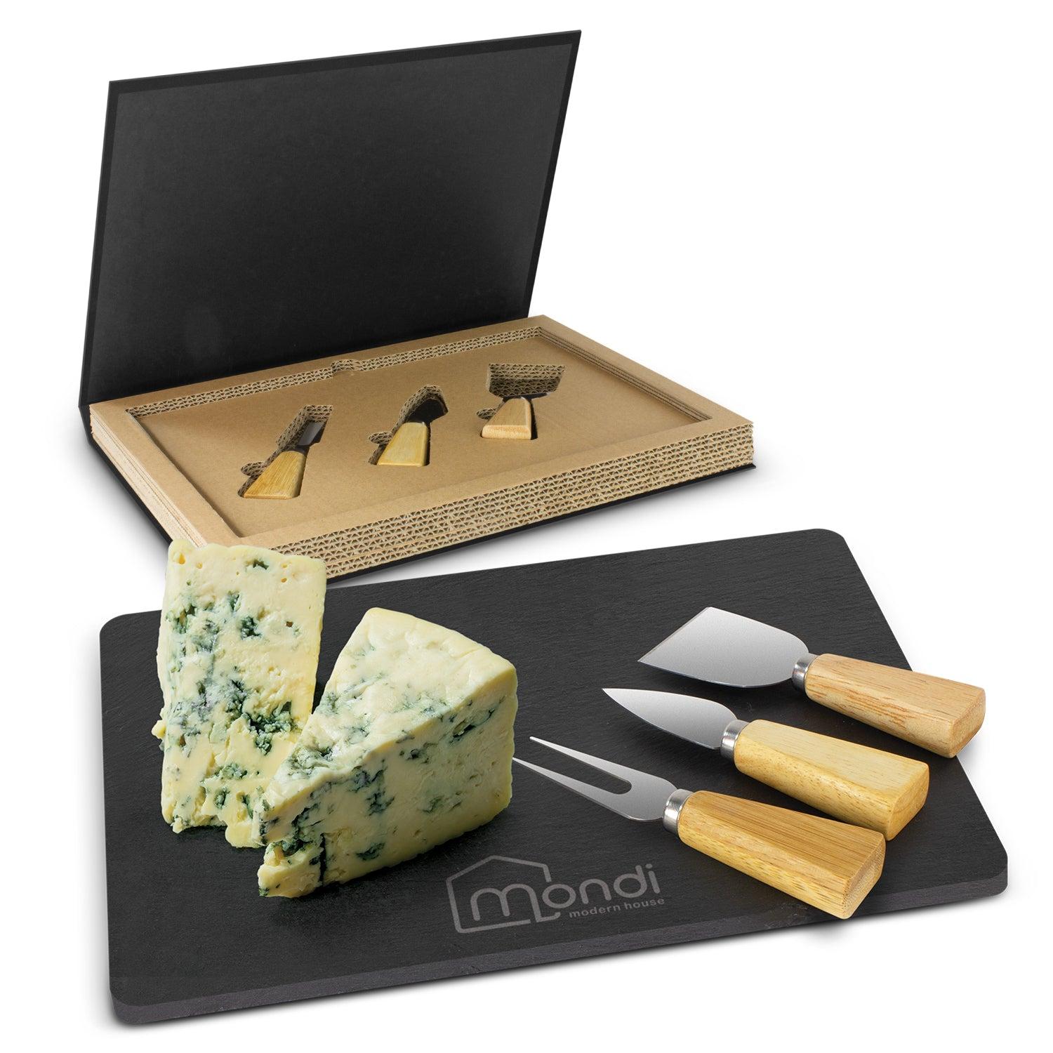 Montrose Slate Cheese Board Set - 116730-0