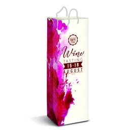 Laminated Paper Wine Bag - Full Colour - 116940-0