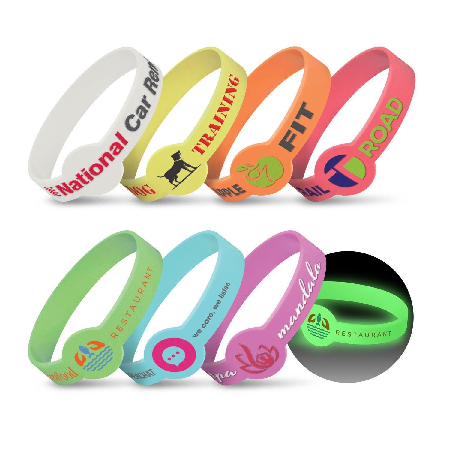 Xtra Silicone Wrist Band - Glow in the Dark - 117057-0