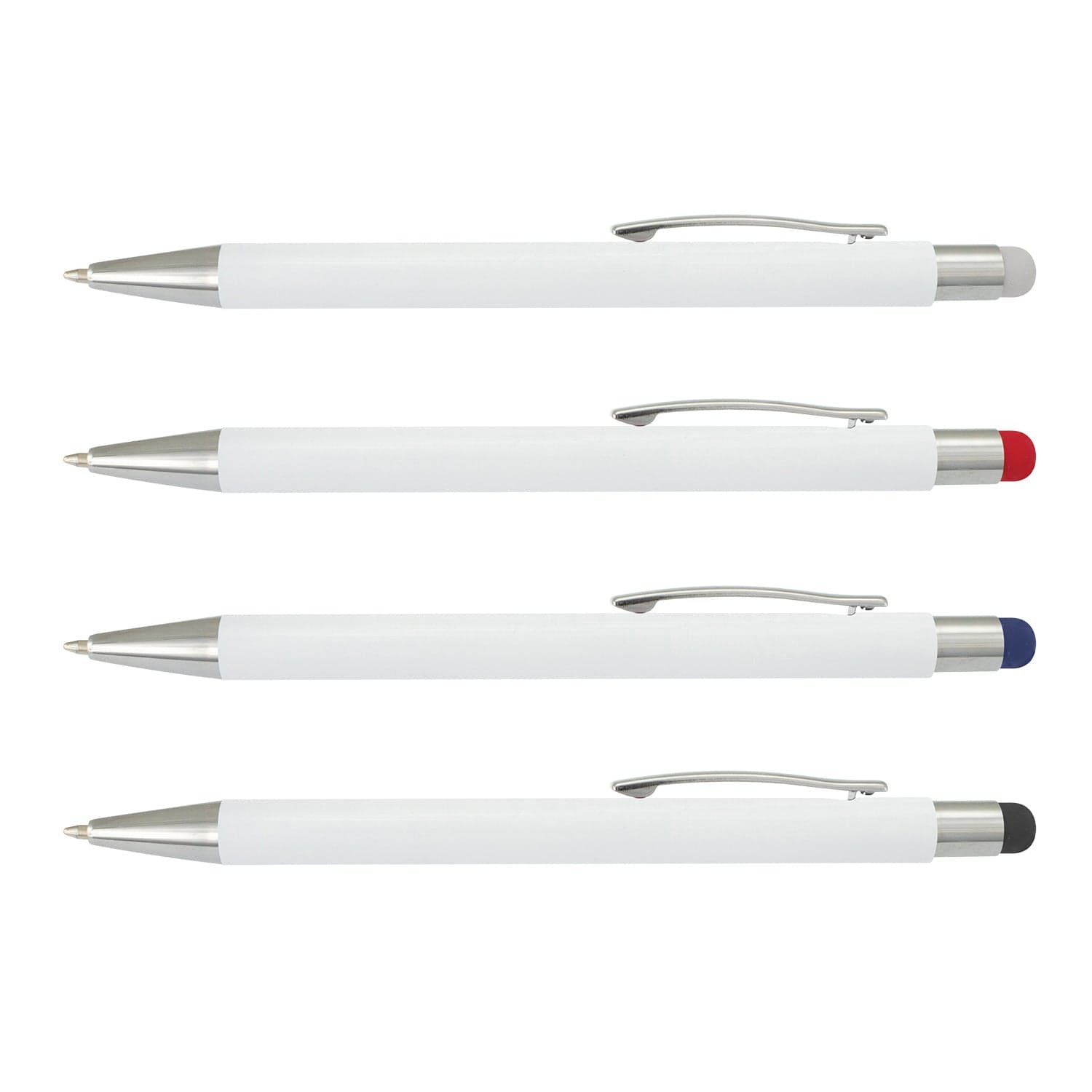 Lancer Stylus Pen - White Barrel - 117120-0