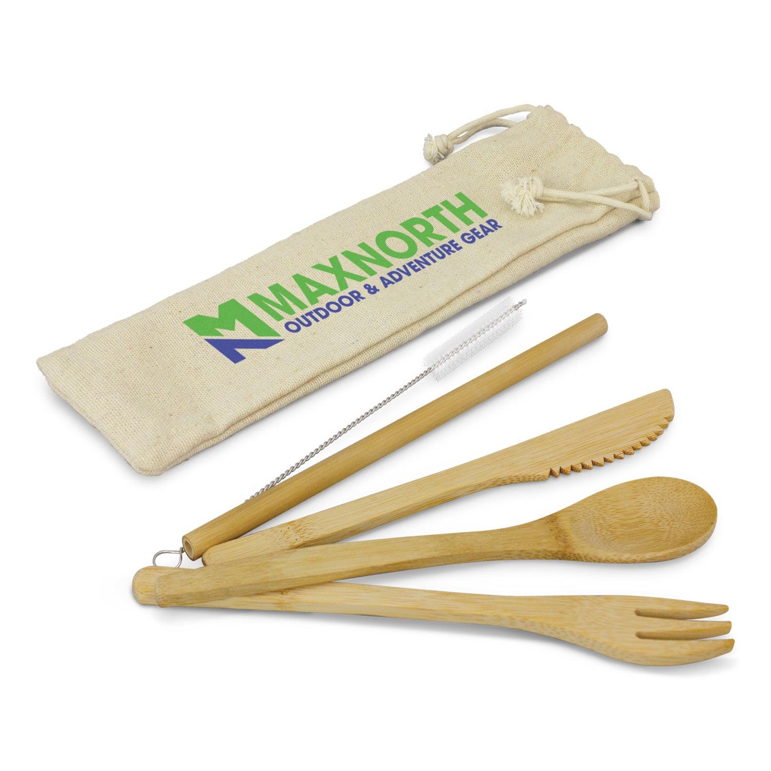 Bamboo Cutlery Set - 117633-0