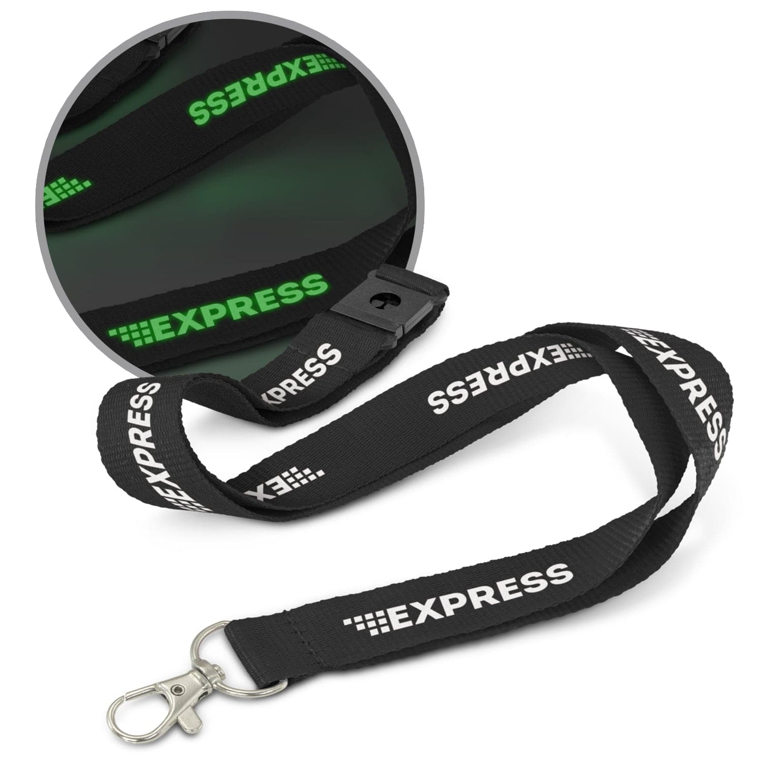 Glow in the Dark Logo Lanyard - 118533-0