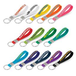 Silicone Key Ring - Embossed - 118672-0