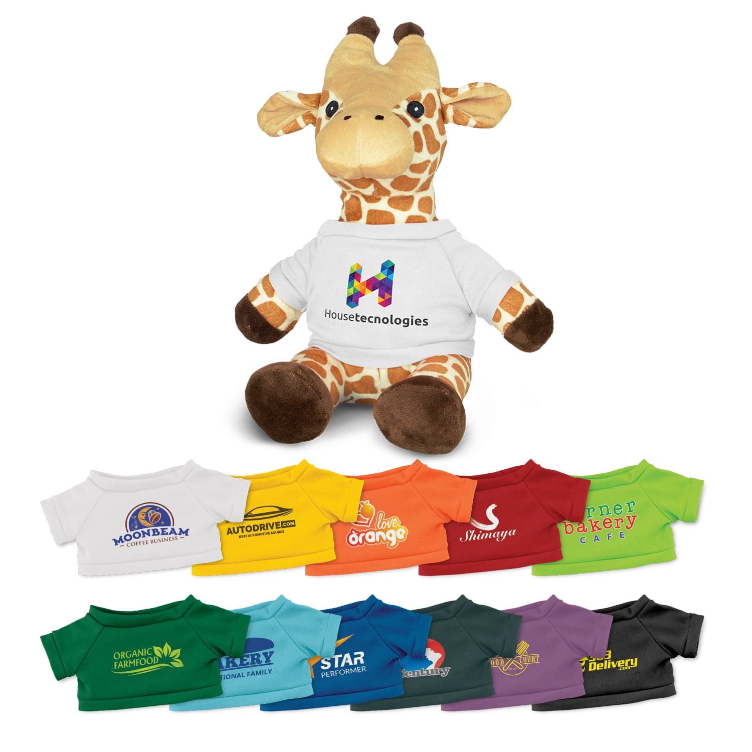 Giraffe Plush Toy - 120191-0