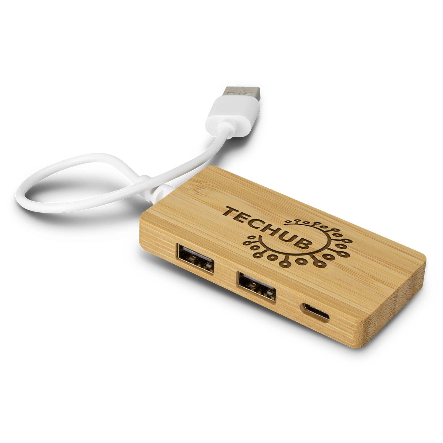 Bamboo USB Hub - 120615-0