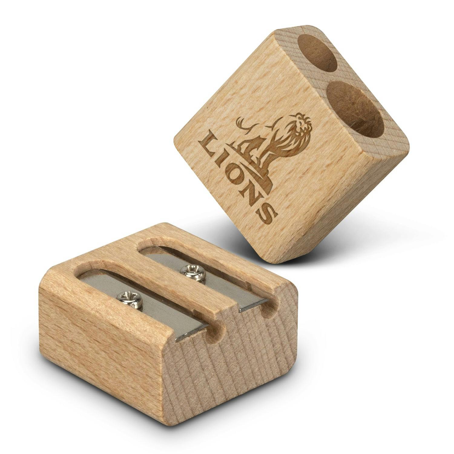 Wooden Pencil Sharpener - 121801-0