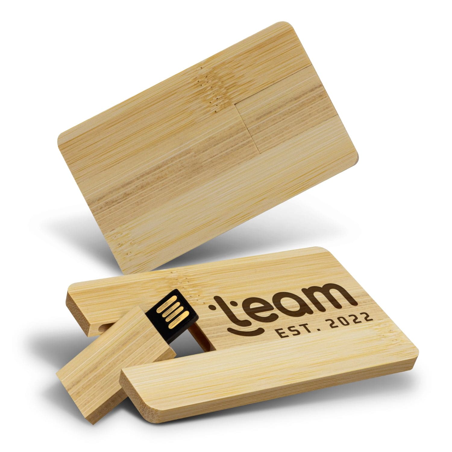 Bamboo Credit Card Flash Drive 8GB - 122325-0