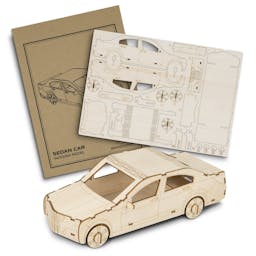 BRANDCRAFT Sedan Car Wooden Model - 124030-0