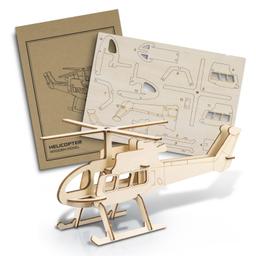 BRANDCRAFT Helicopter Wooden Model - 124040-0