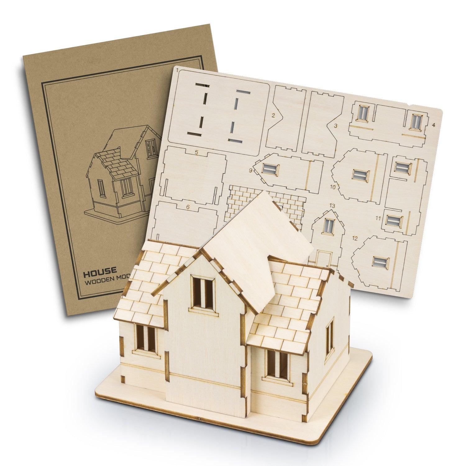 BRANDCRAFT House Wooden Model - 124041-0