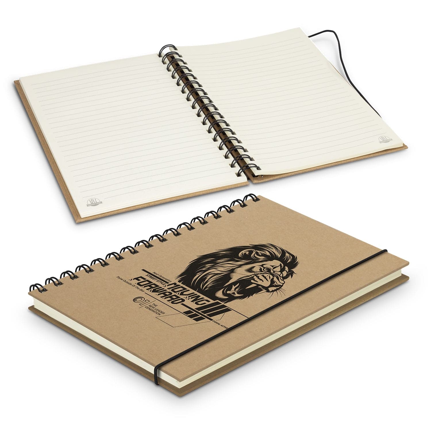 Sugarcane Paper Spiral Notebook - 124163-0