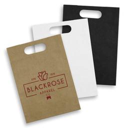 Large Die Cut Paper Bag Portrait - 125053-0