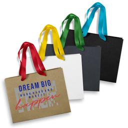 Medium Ribbon Handle Paper Bag - 125057-0