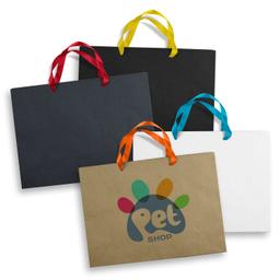 Extra Large Ribbon Handle Paper Bag - 125059-0