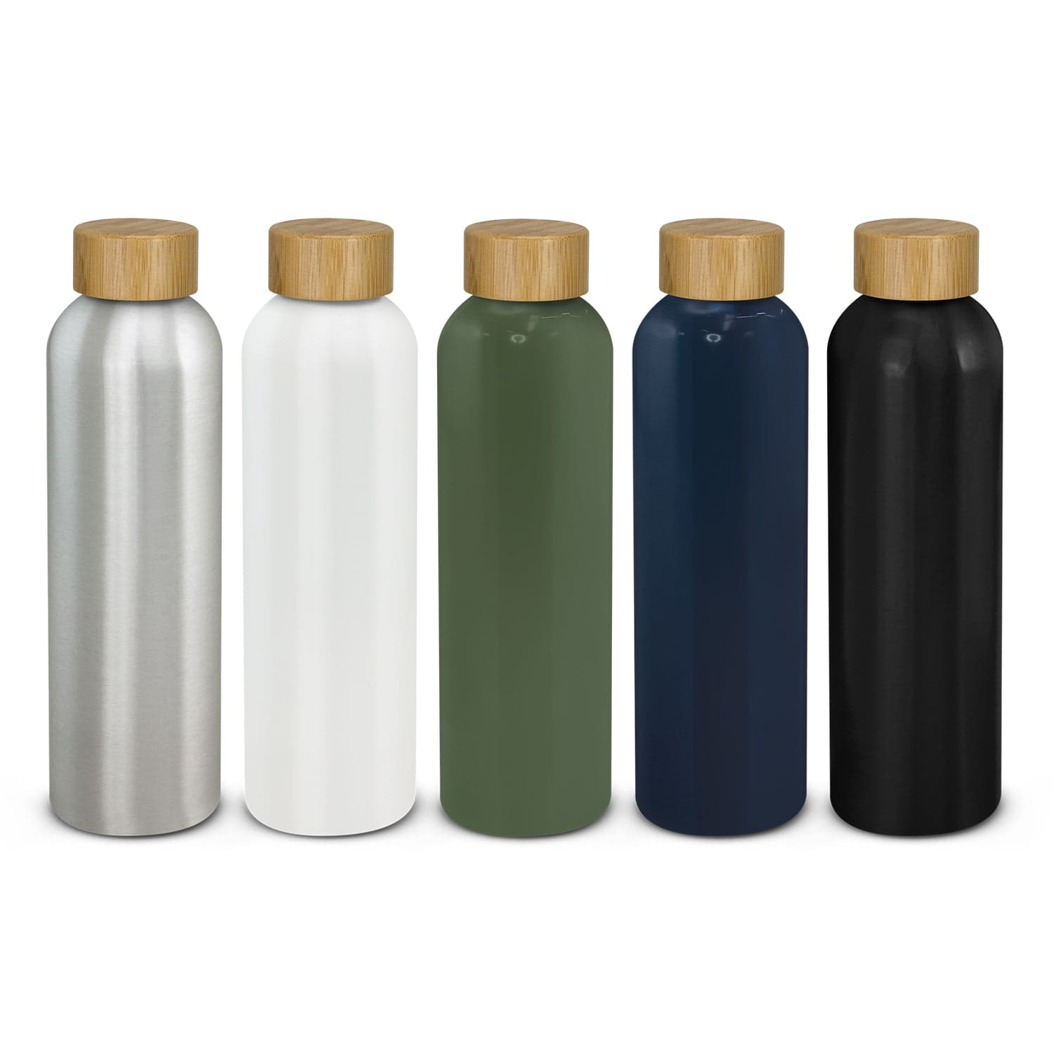 Eden Aluminium Bottle Bamboo Lid - 125304-0