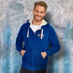 SOLS Sherpa Unisex Zipped Sweatshirt