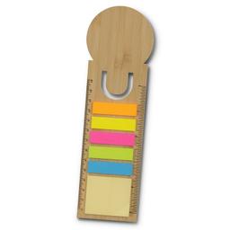 Bamboo Ruler Bookmark - Round