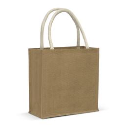 Monza Starch Jute Tote Bag