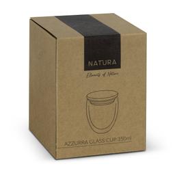 NATURA Azzurra Glass Cup - 350ml