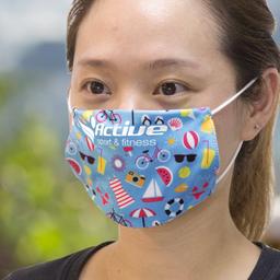 Reusable Face Mask Full Colour - Small